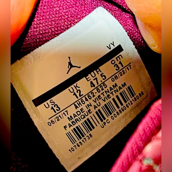 Nike Jordan Flight Fresh Premium- Size 13- Color: Bordeaux, Maroon, Burgundy - Picture 6 of 6